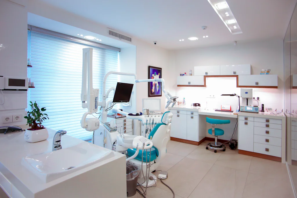 A clean, daylit dental operatory